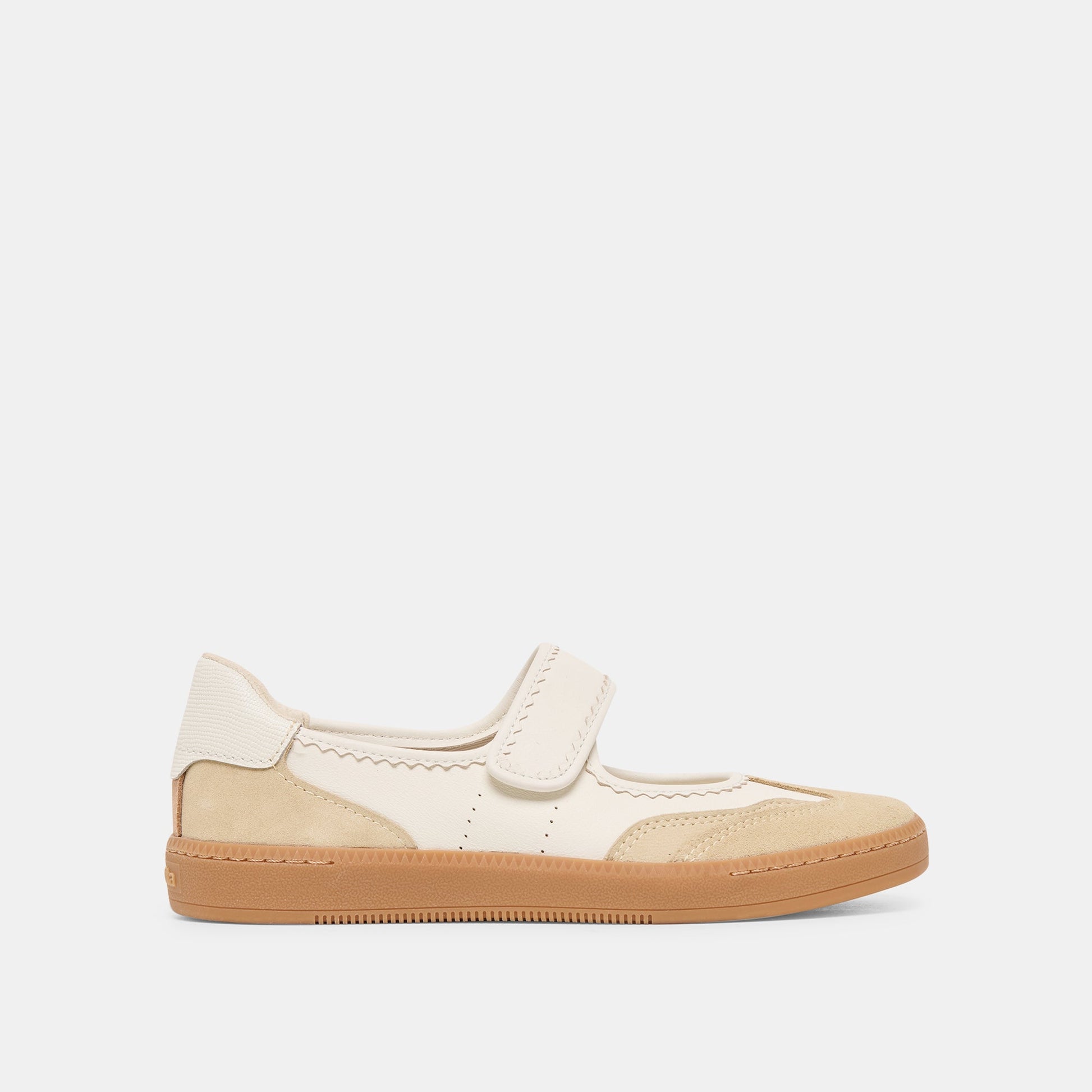 Dolce Vita Nanet Ivory Multi Leather Sneakers