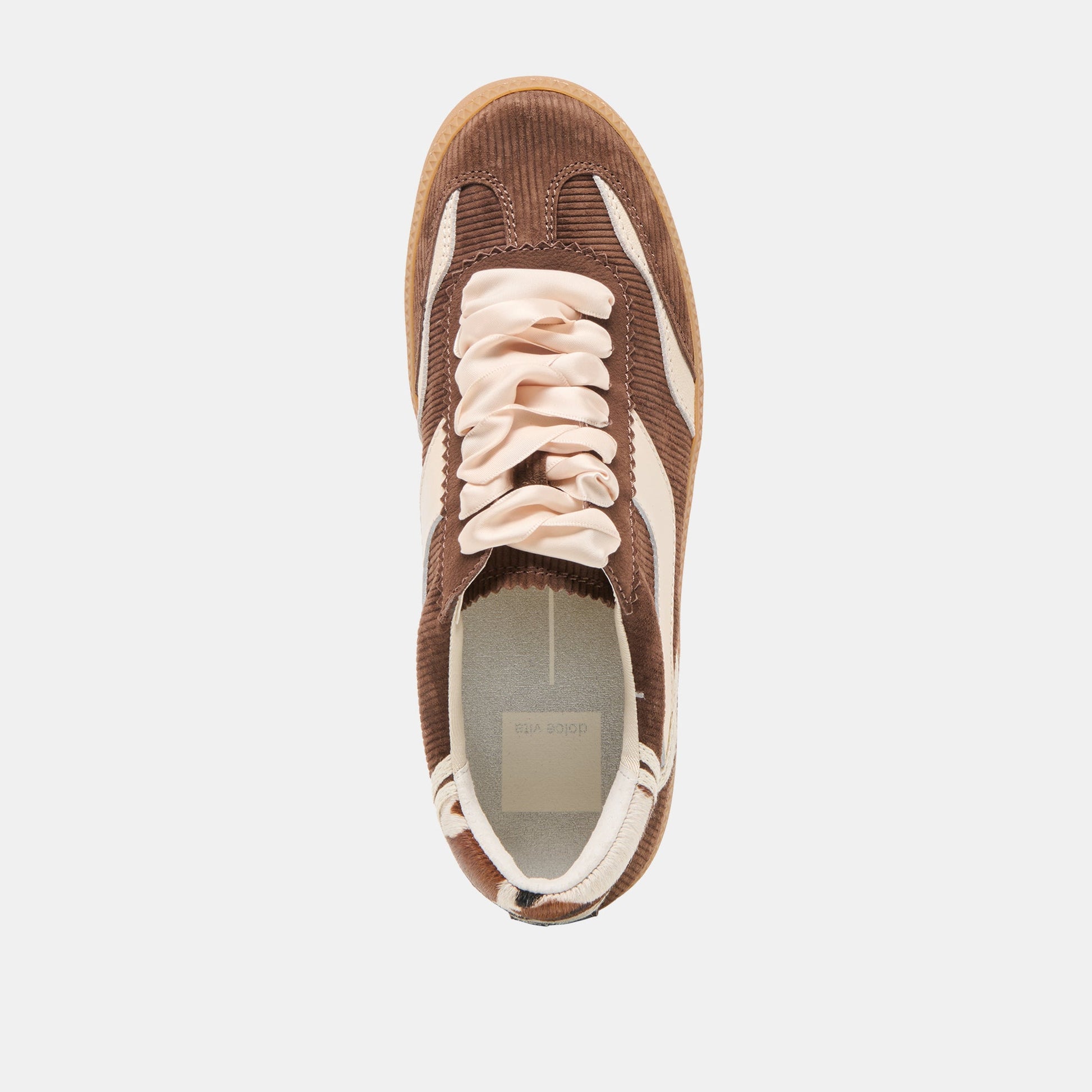 Dolce Vita Notice Chocolate Corduroy Sneakers