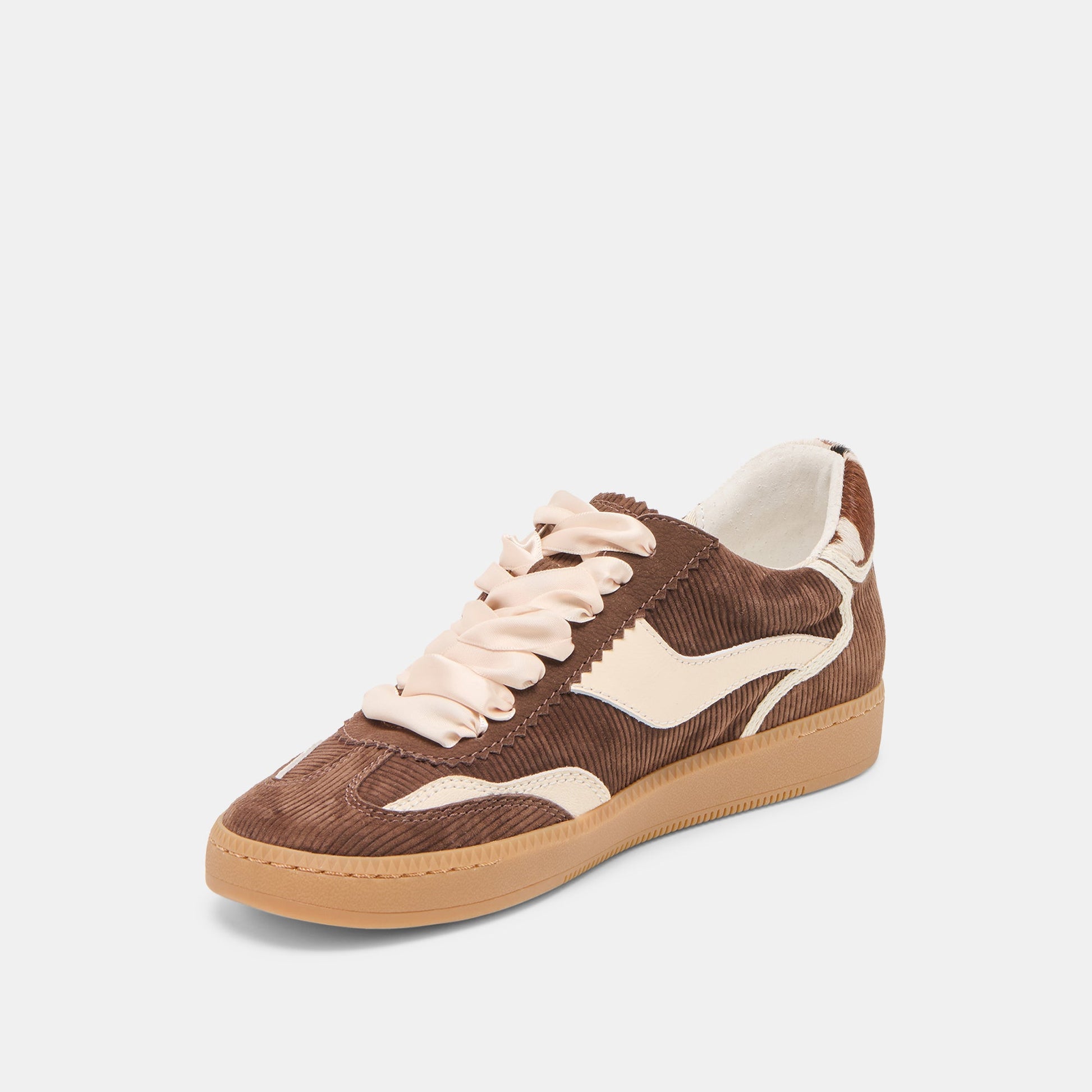 Dolce Vita Notice Chocolate Corduroy Sneakers