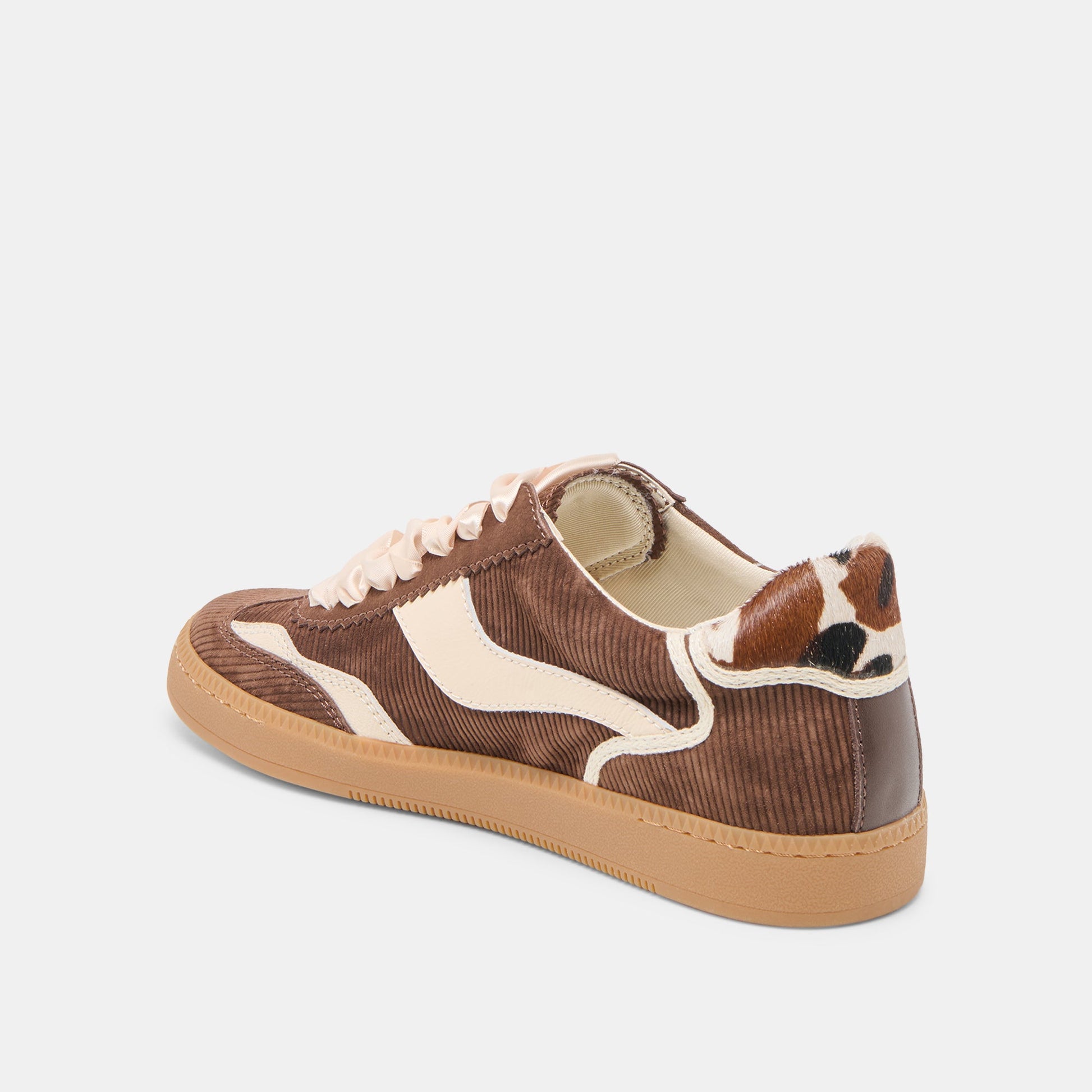 Dolce Vita Notice Chocolate Corduroy Sneakers