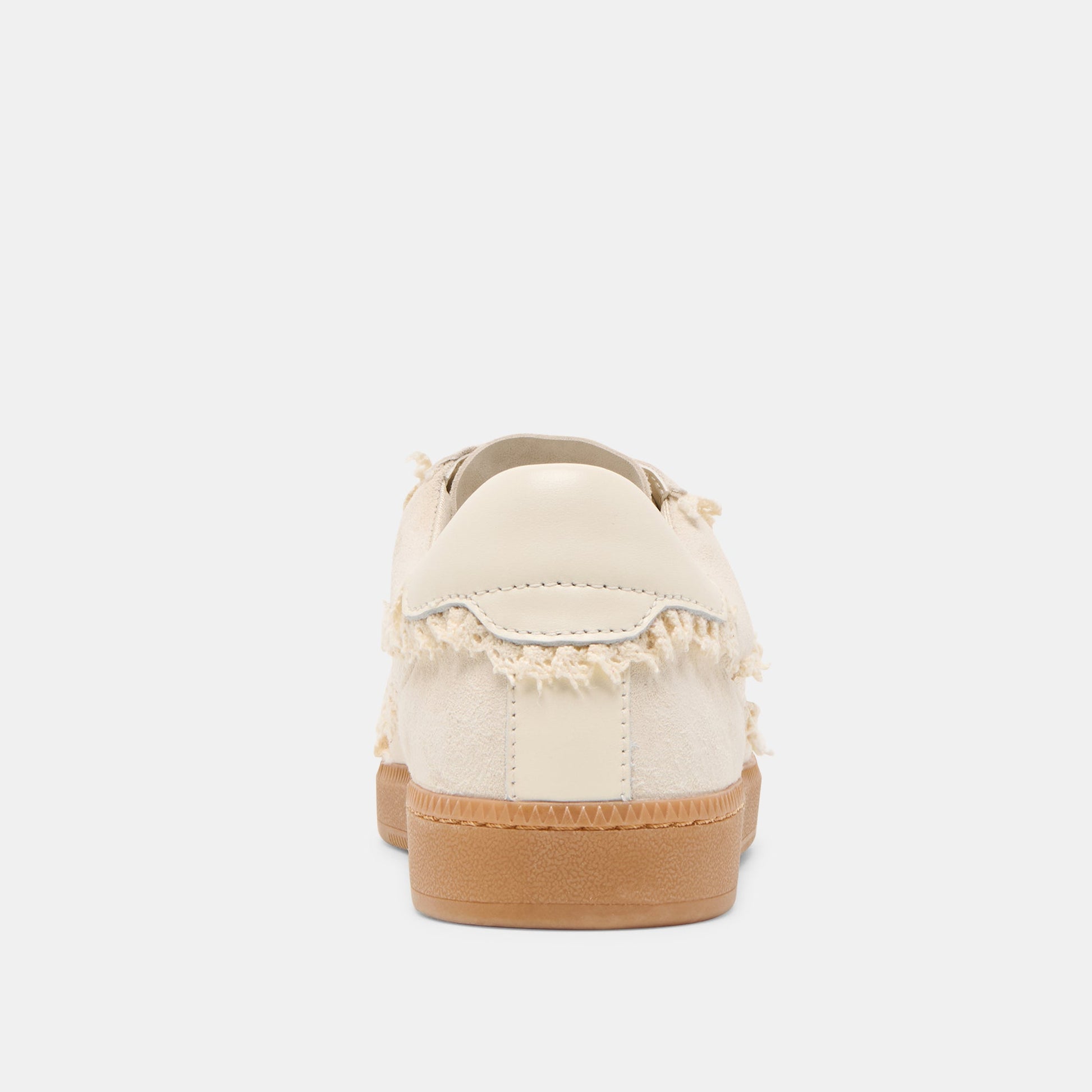 Dolce Vita Notice Lace Ivory Suede Sneakers