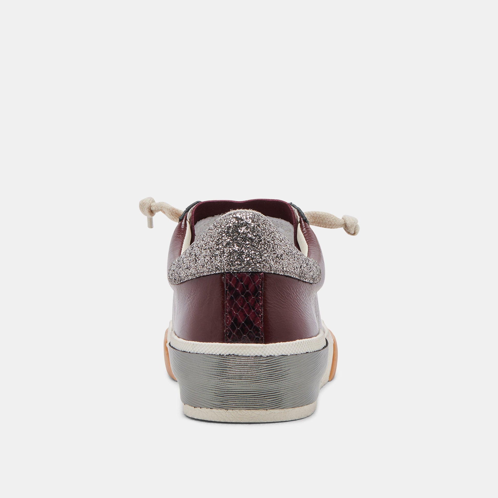 Dolce Vita ZINA SNEAKERS BURGUNDY CRINKLE PATENT
