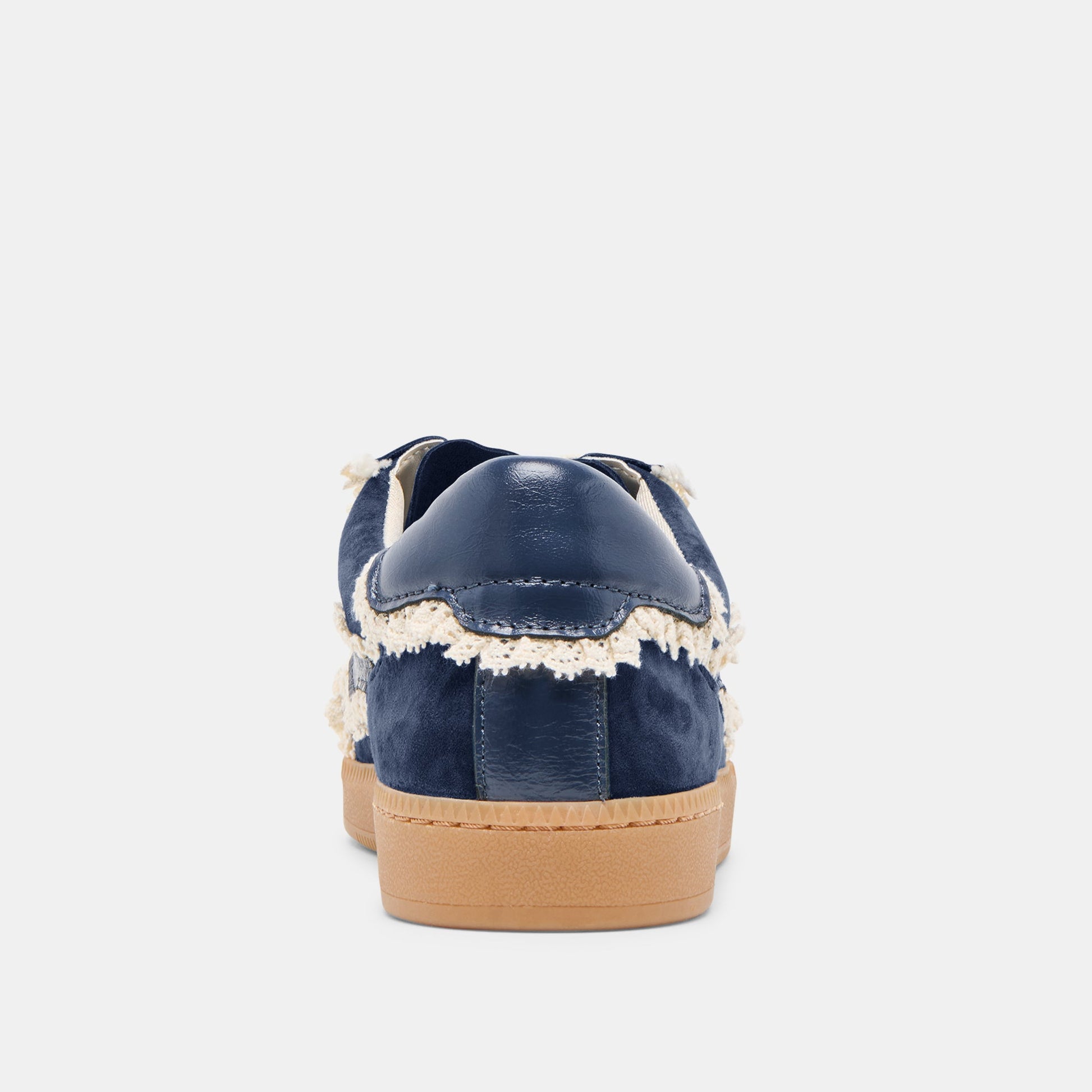 Dolce Vita Notice Lace Navy Suede Sneakers