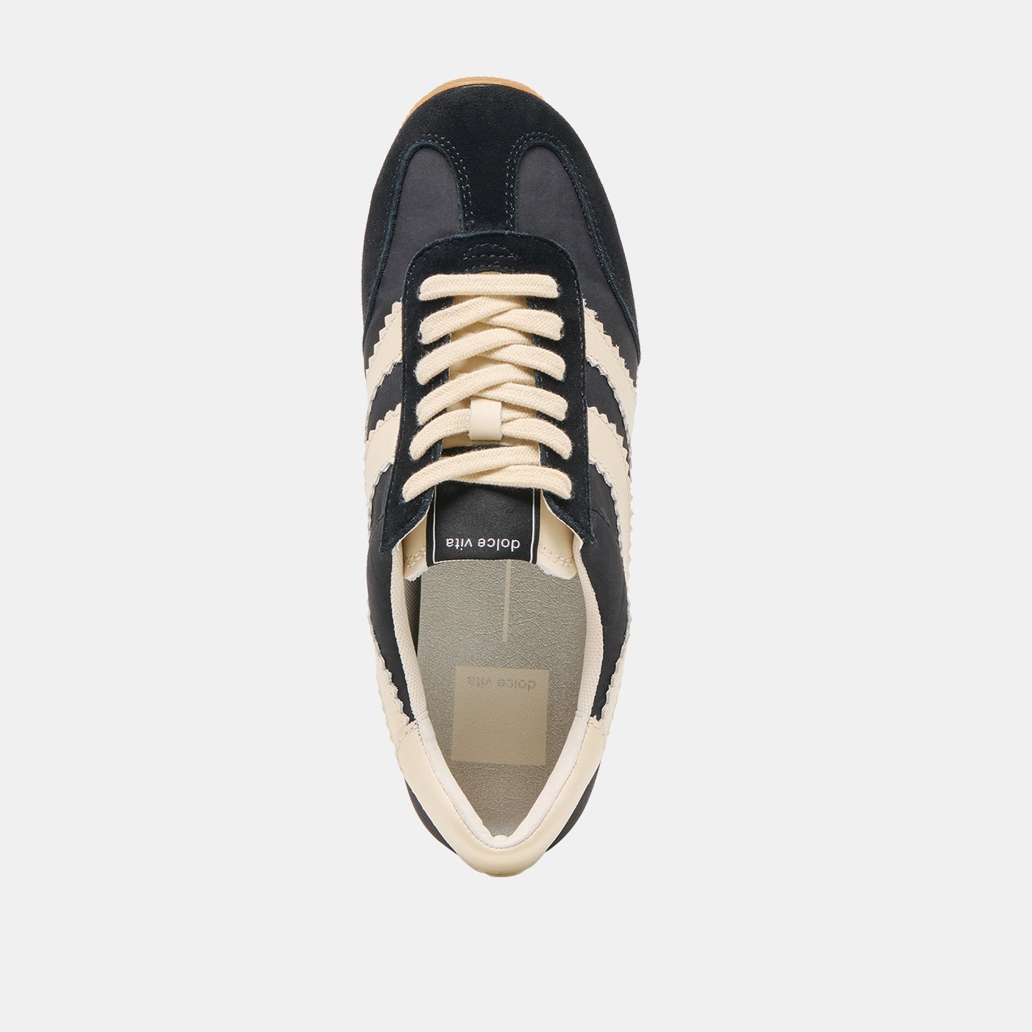 Dolce Vita Limit Black Nylon Sneakers