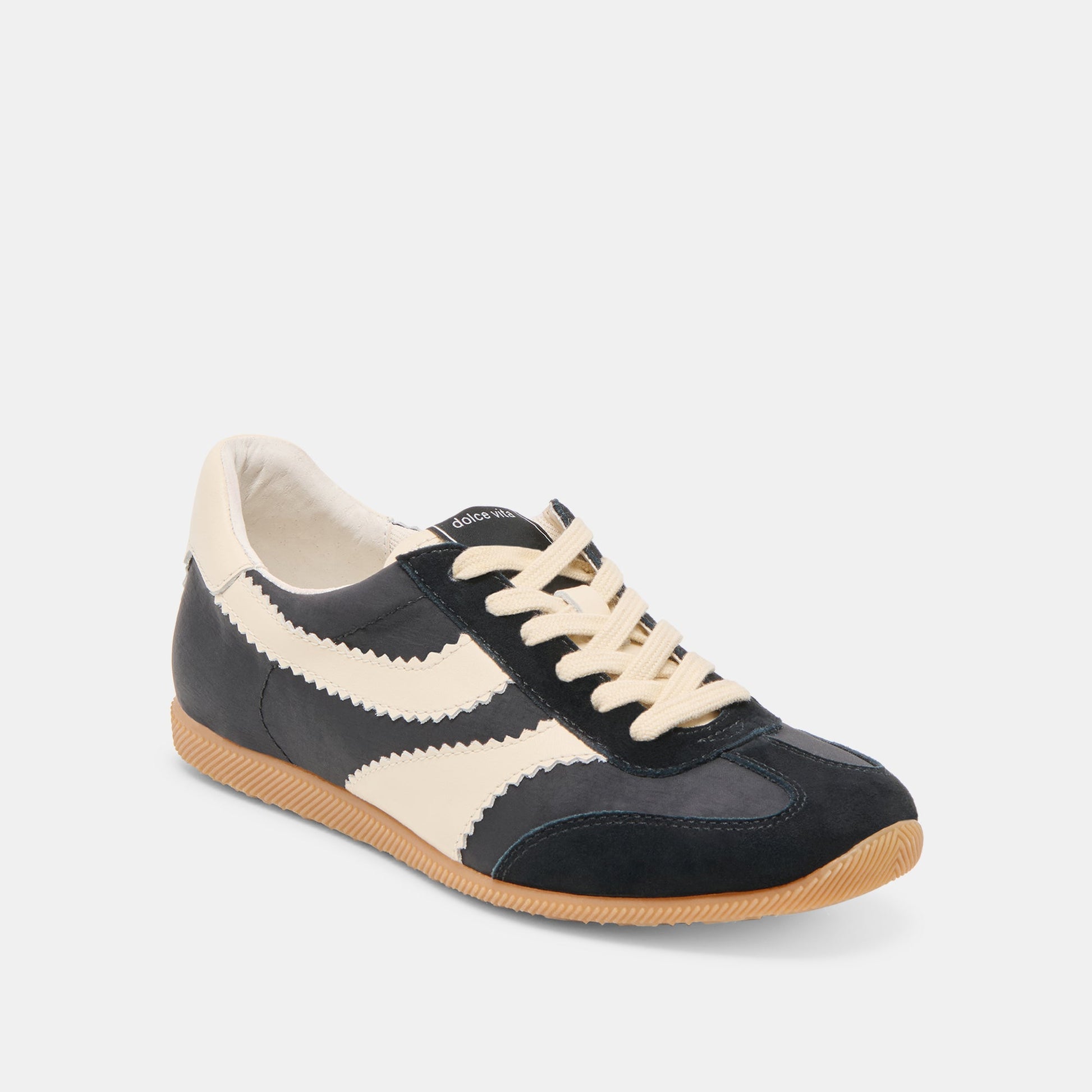 Dolce Vita Limit Black Nylon Sneakers