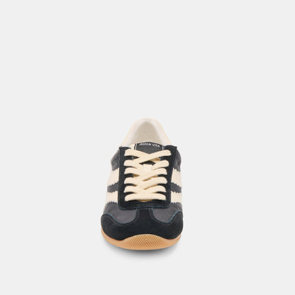 Dolce Vita Limit Black Nylon Sneakers