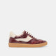 OXBLOOD CROCO EMBOSSED LEATHER