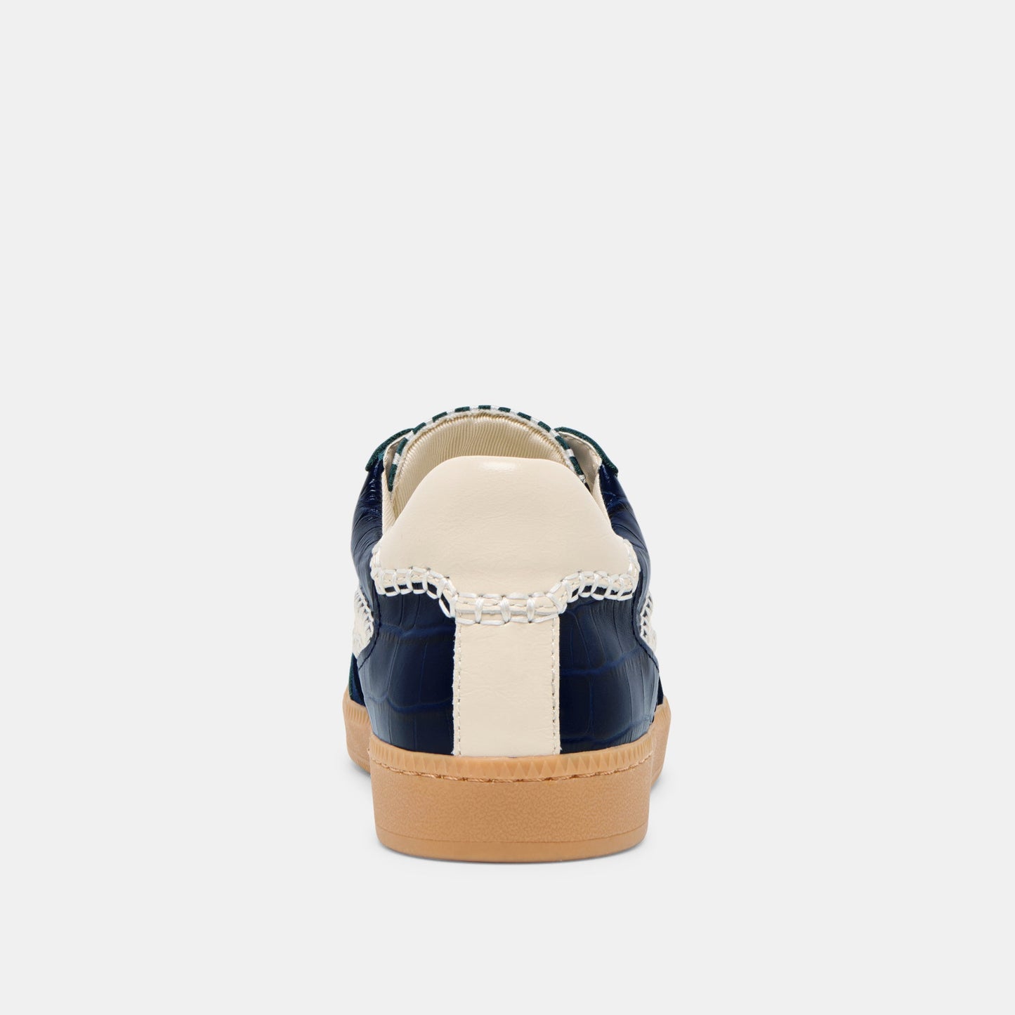 Dolce Vita NOTICE STITCH SNEAKERS INK CROCO EMBOSSED LEATHER
