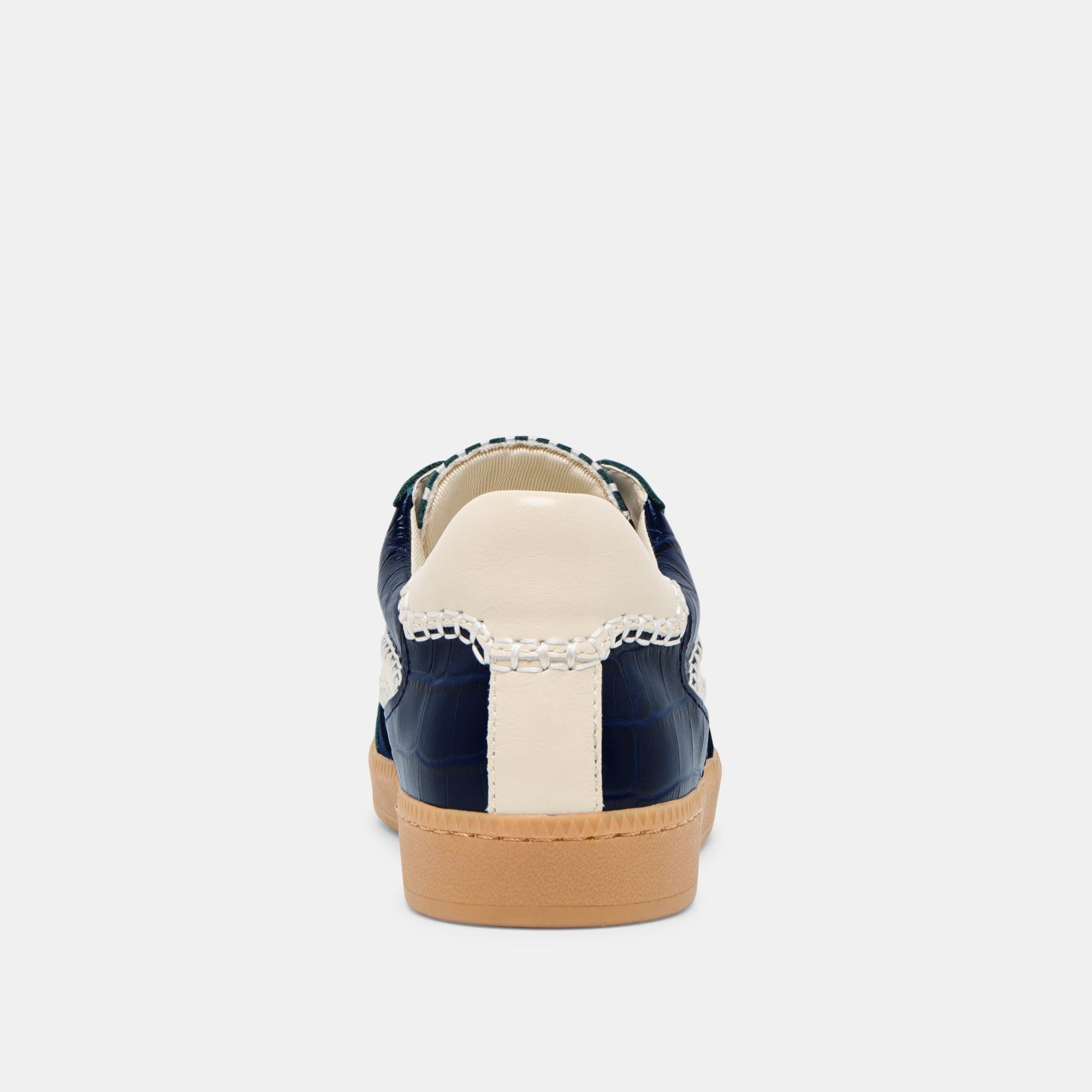Dolce Vita NOTICE STITCH SNEAKERS INK CROCO EMBOSSED LEATHER