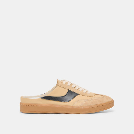 Dolce Vita NOTICE SLIDE SNEAKERS TAN MULTI SUEDE
