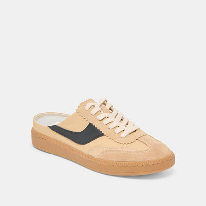 Dolce Vita NOTICE SLIDE SNEAKERS TAN MULTI SUEDE