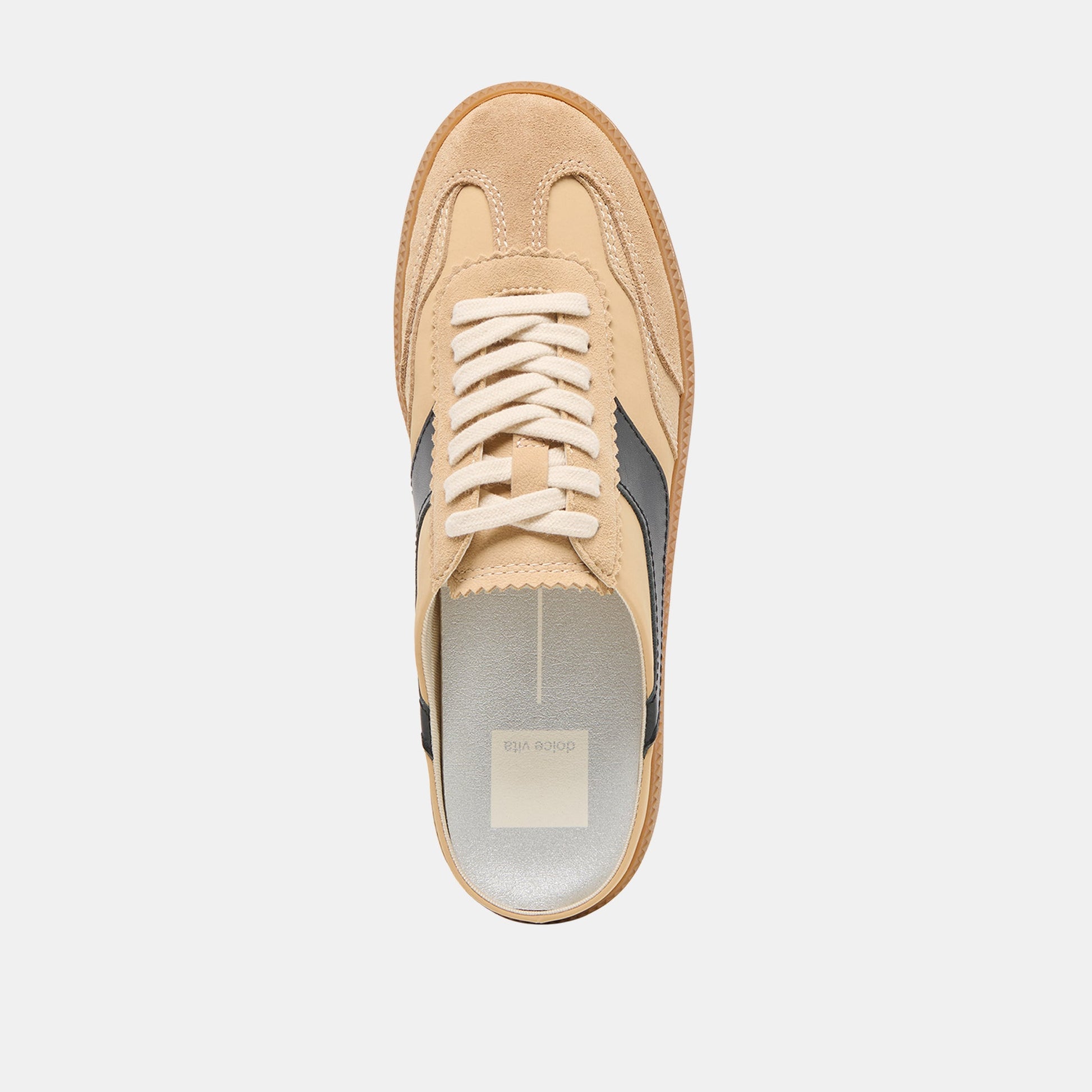 Dolce Vita NOTICE SLIDE SNEAKERS TAN MULTI SUEDE