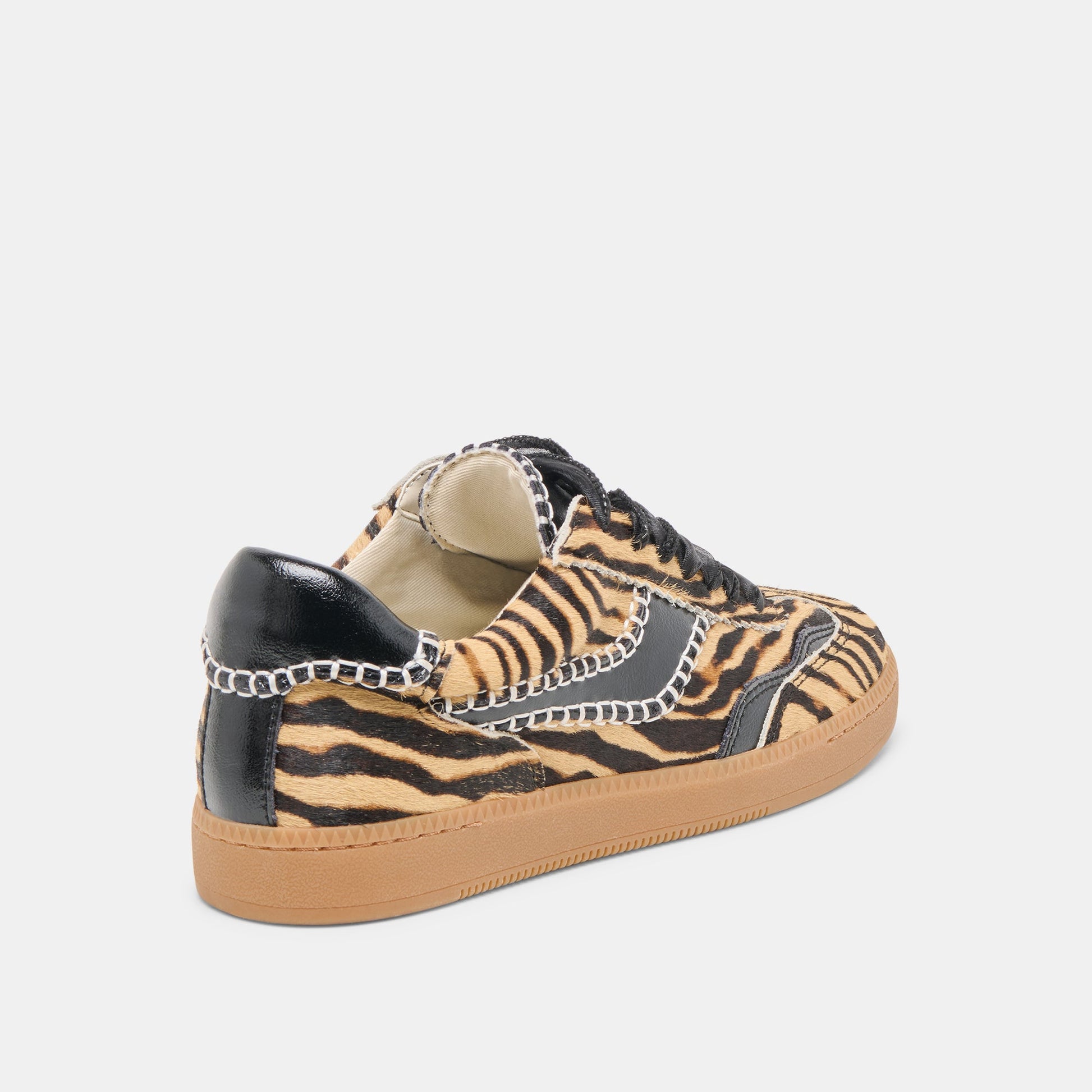 Dolce Vita Notice Stitch Tiger Calf Hair Sneakers