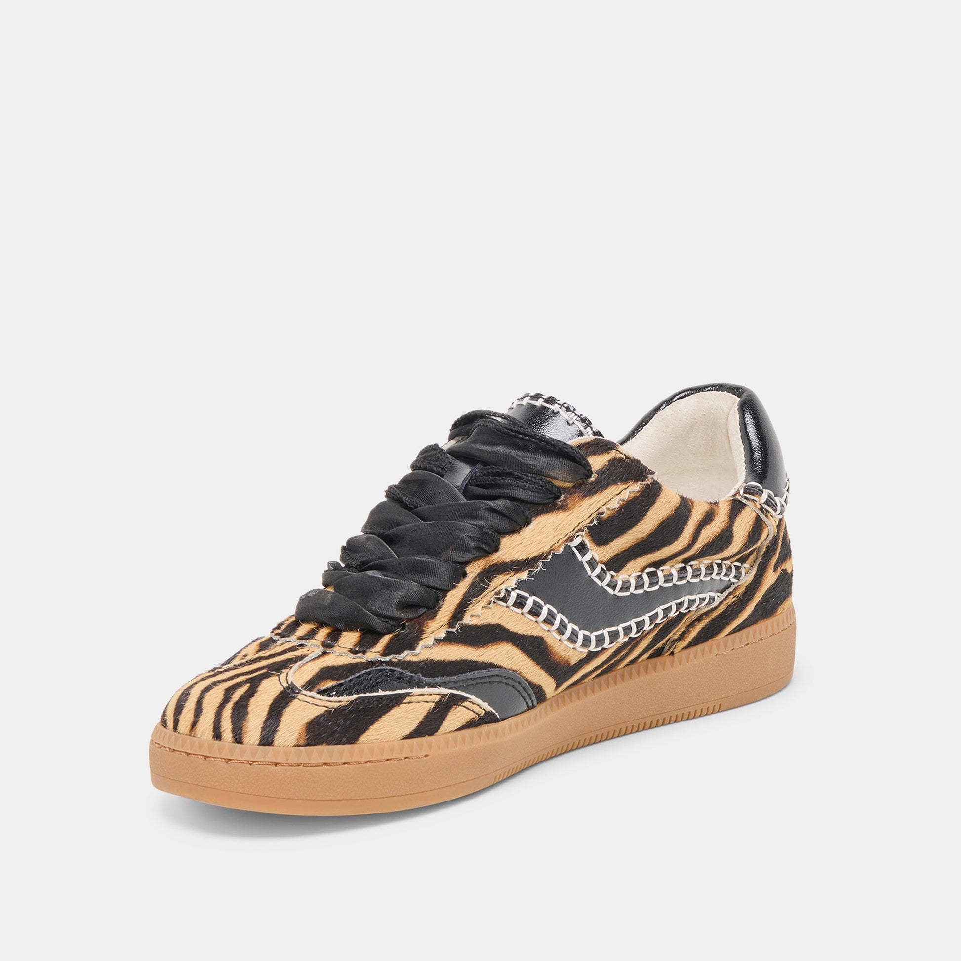 Dolce Vita Notice Stitch Tiger Calf Hair Sneakers