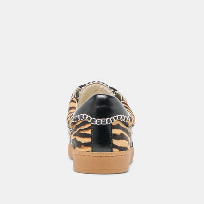 Dolce Vita Notice Stitch Tiger Calf Hair Sneakers