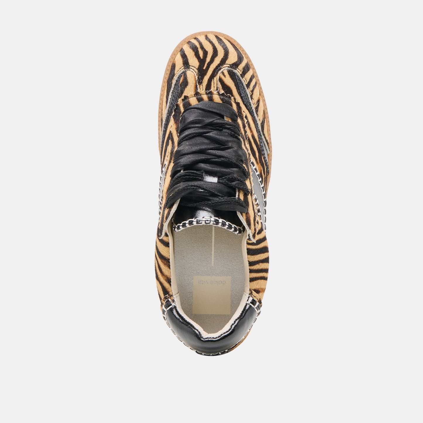 Dolce Vita Notice Stitch Tiger Calf Hair Sneakers
