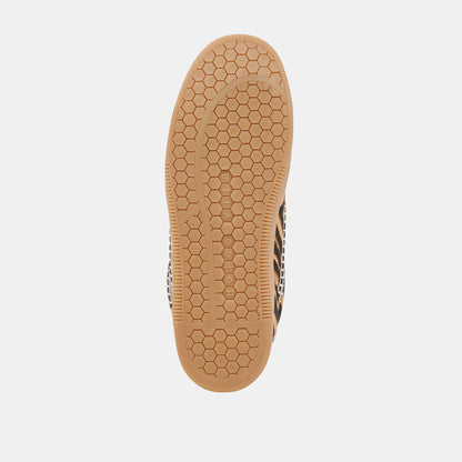 Dolce Vita Notice Stitch Tiger Calf Hair Sneakers
