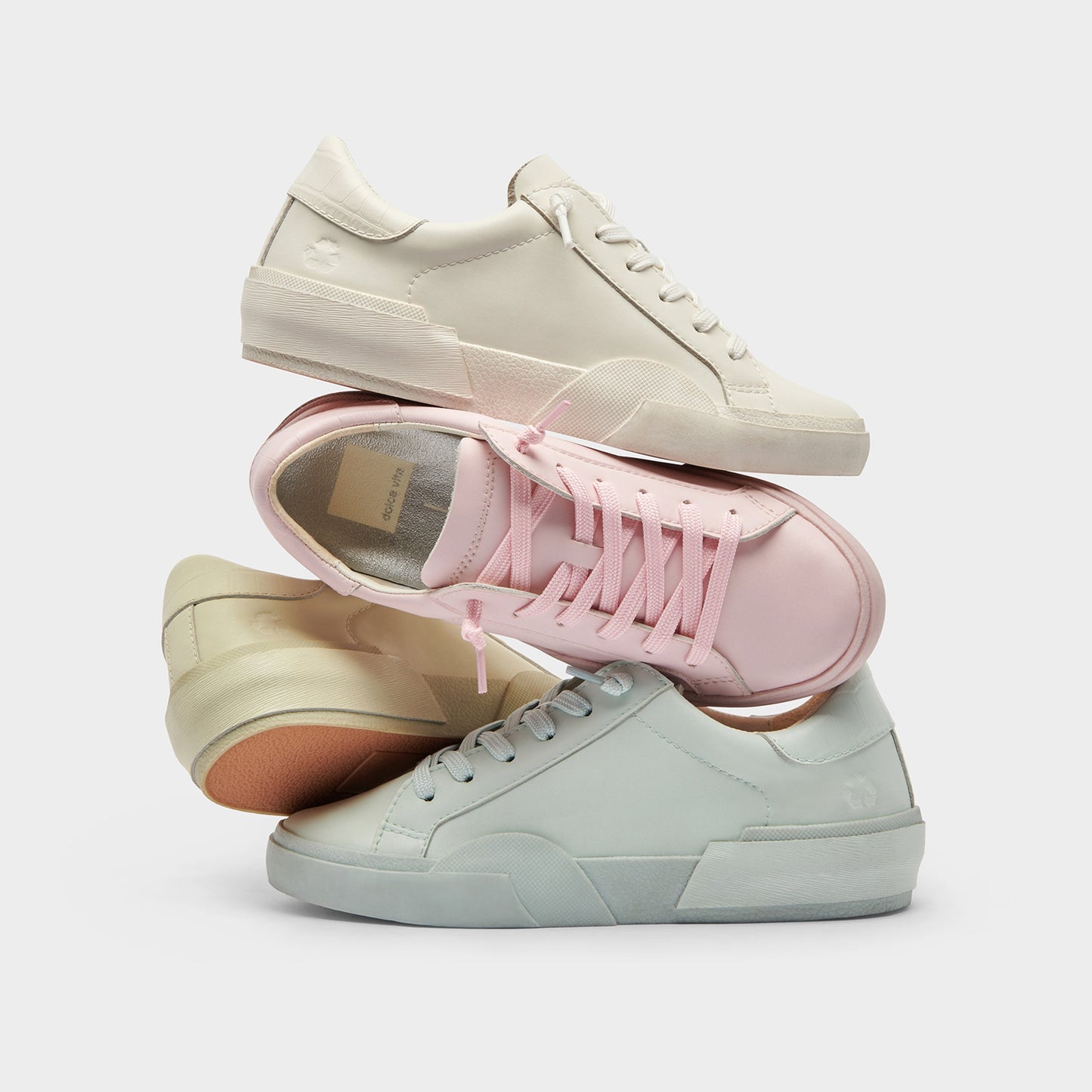 Dolce Vita Zina 306 Sneakers White Recycled Leather