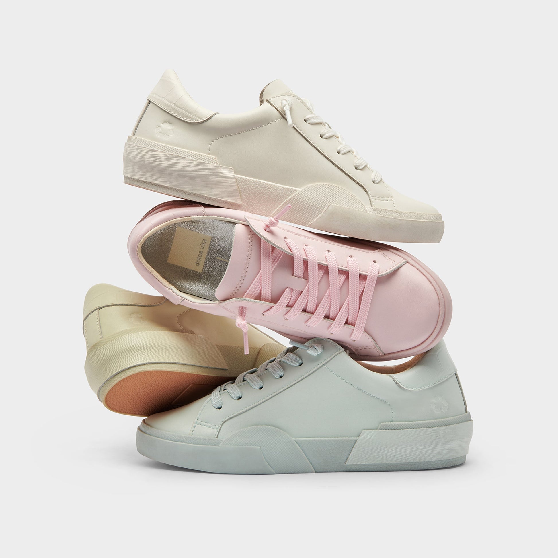 Dolce Vita Zina 306 Sneakers White Recycled Leather