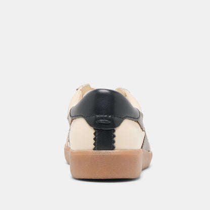 Dolce Vita Merit White Grey Leather Sneakers
