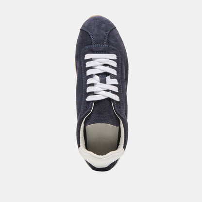 Dolce Vita Serina Navy Suede Sneakers