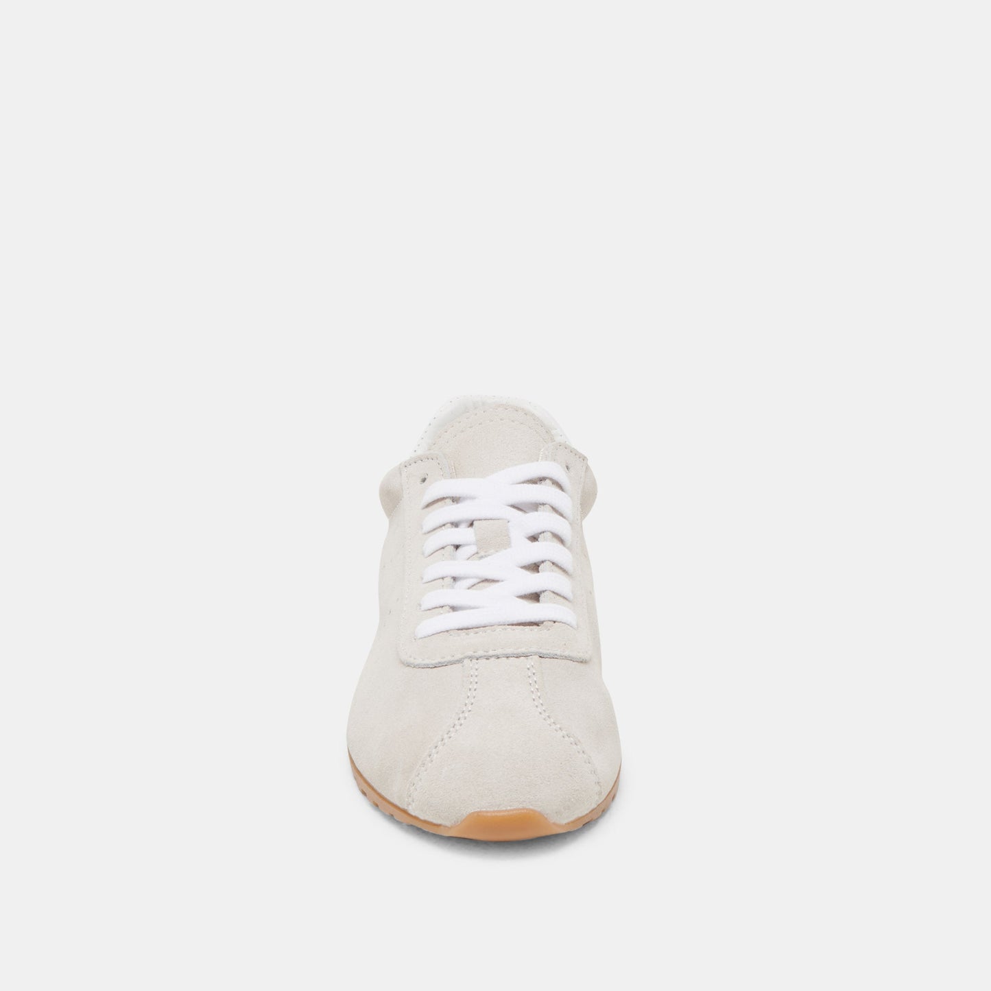 Dolce Vita Serina Ivory Suede Sneakers