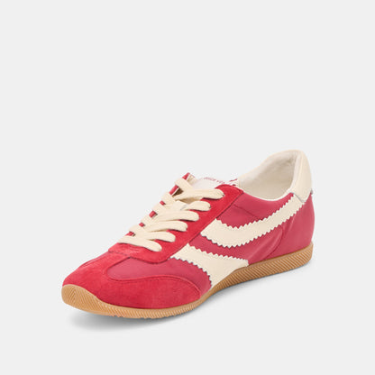 Dolce Vita Limit Crimson Nylon Sneakers