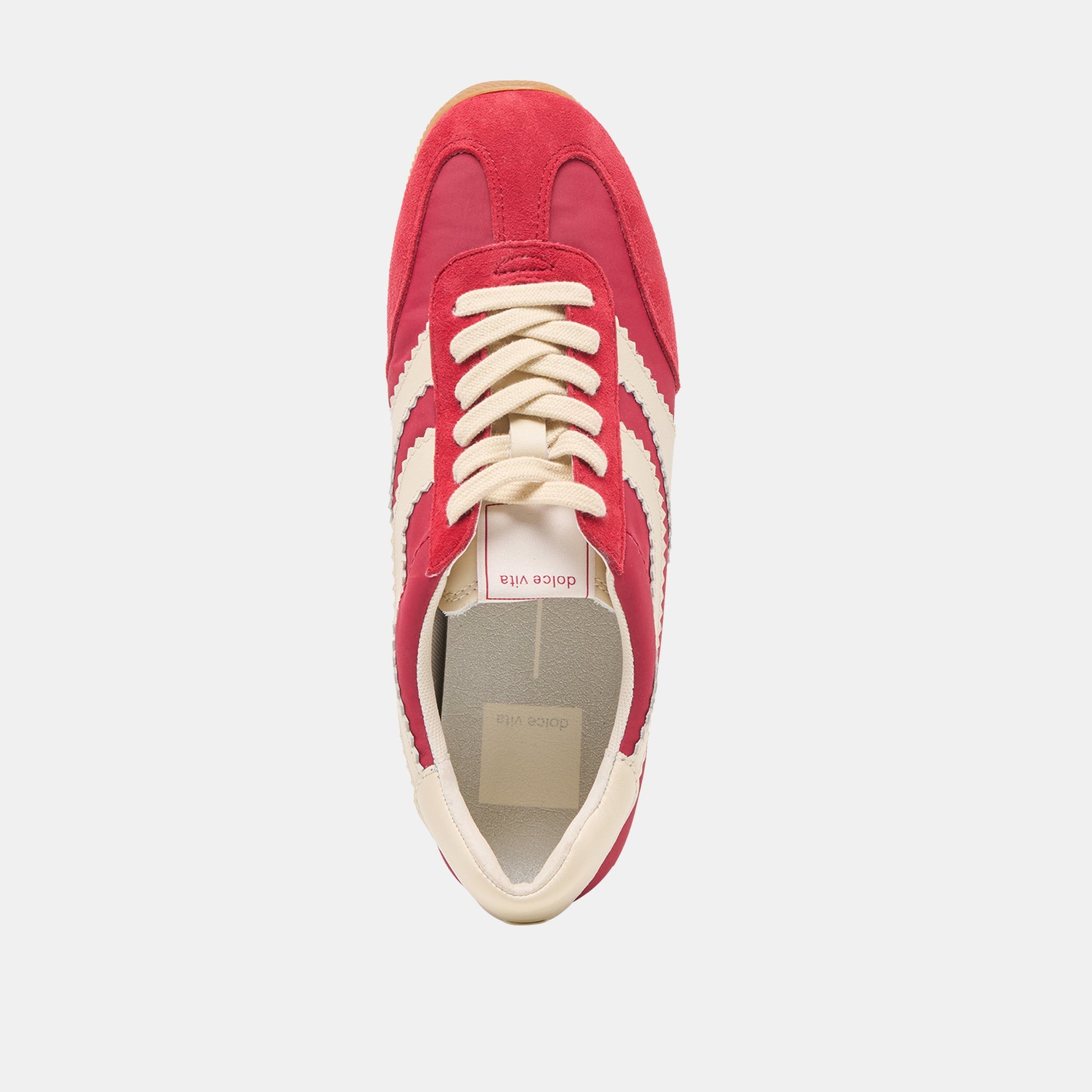 Dolce Vita Limit Crimson Nylon Sneakers