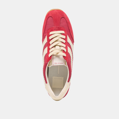 Dolce Vita Limit Crimson Nylon Sneakers