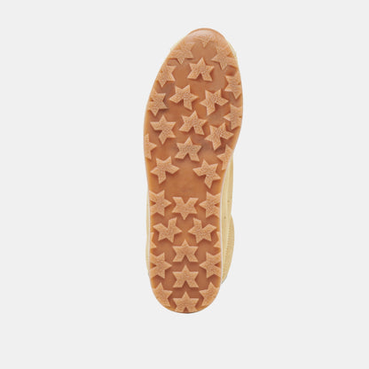 Dolce Vita Serina Yellow Suede Sneakers