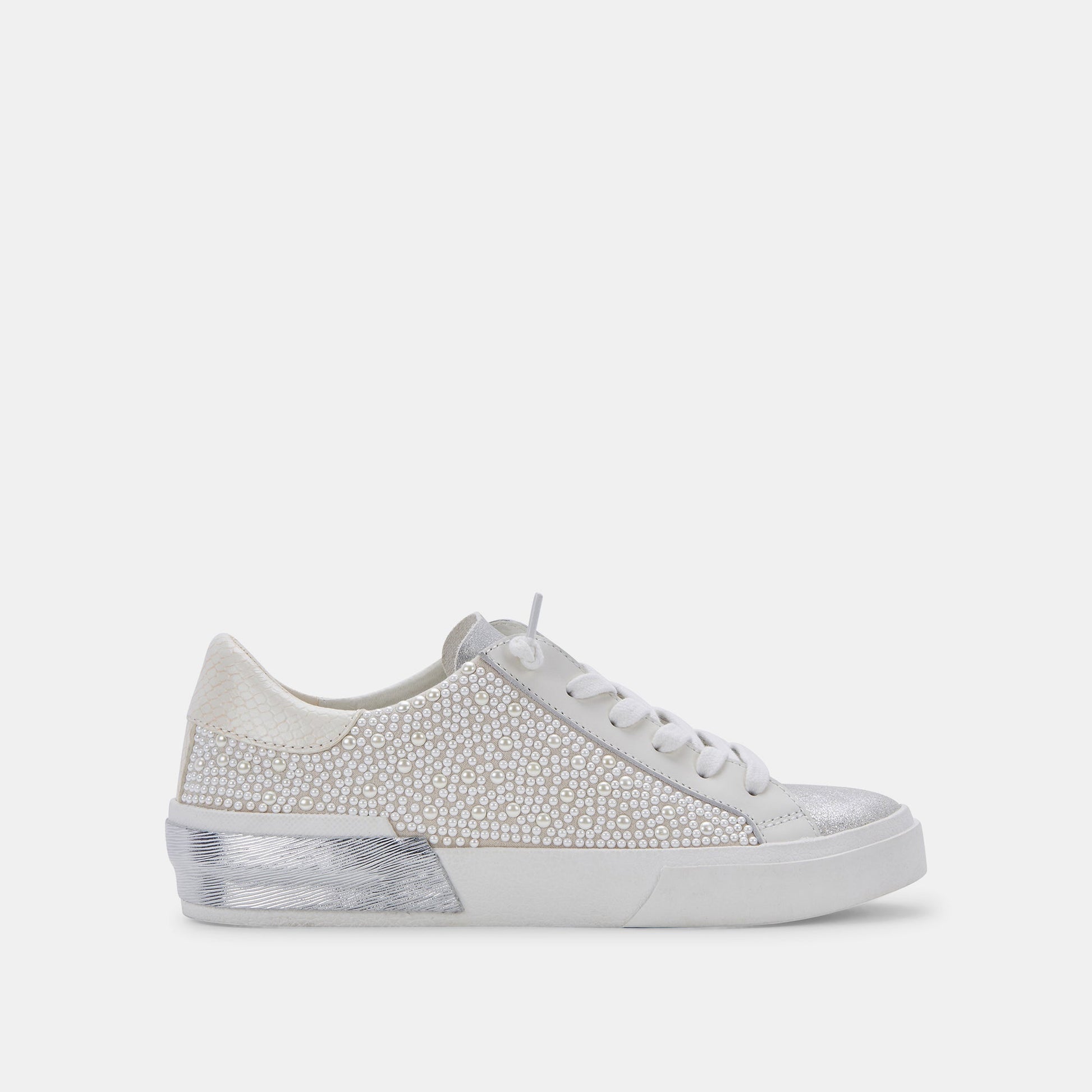 Dolce Vita Zina Pearl Sneakers Vanilla Pearls
