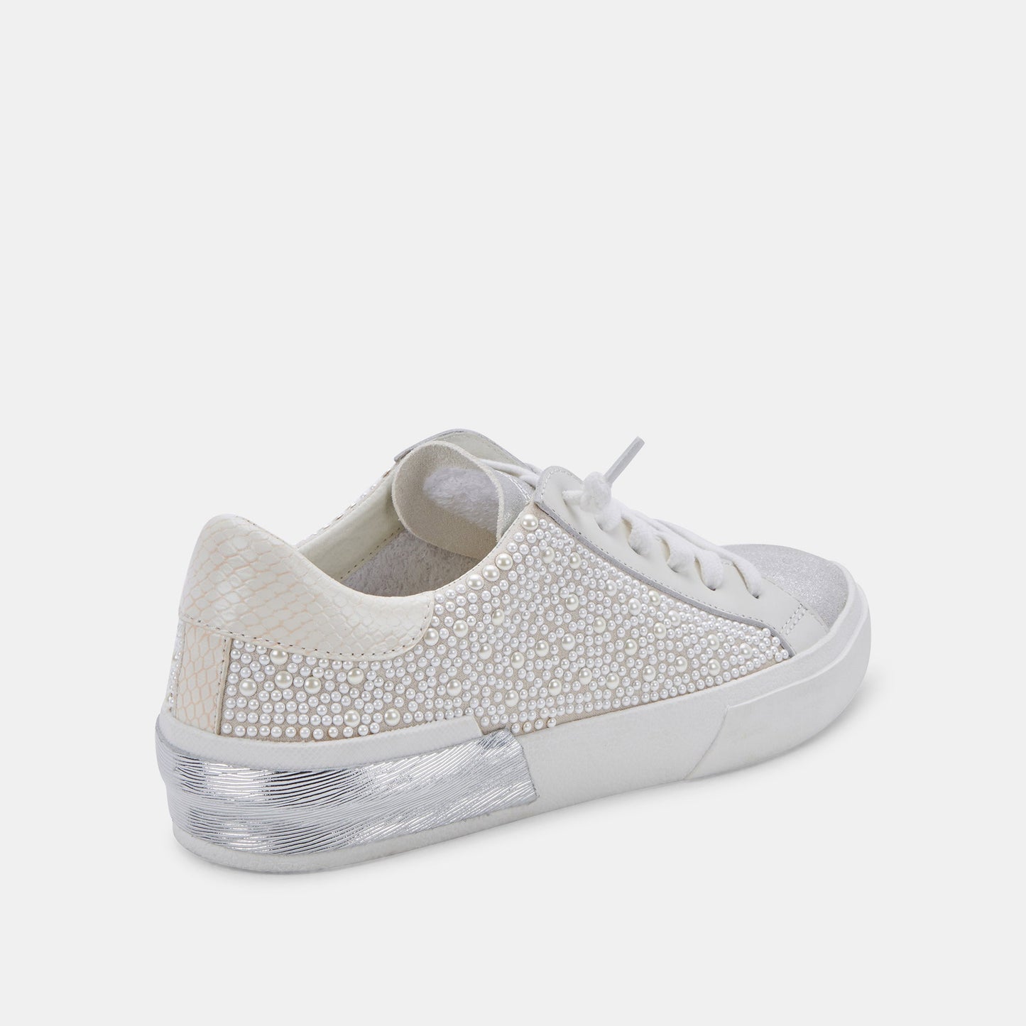Dolce Vita Zina Pearl Sneakers Vanilla Pearls