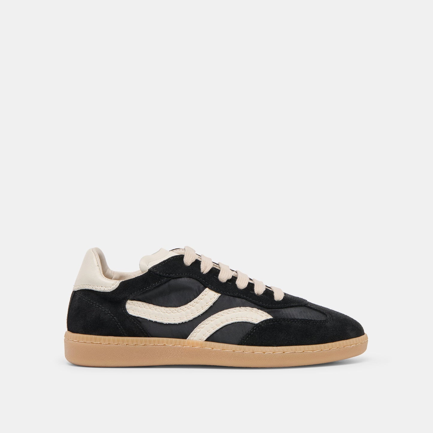 Dolce Vita Rebel Black Nylon Sneakers