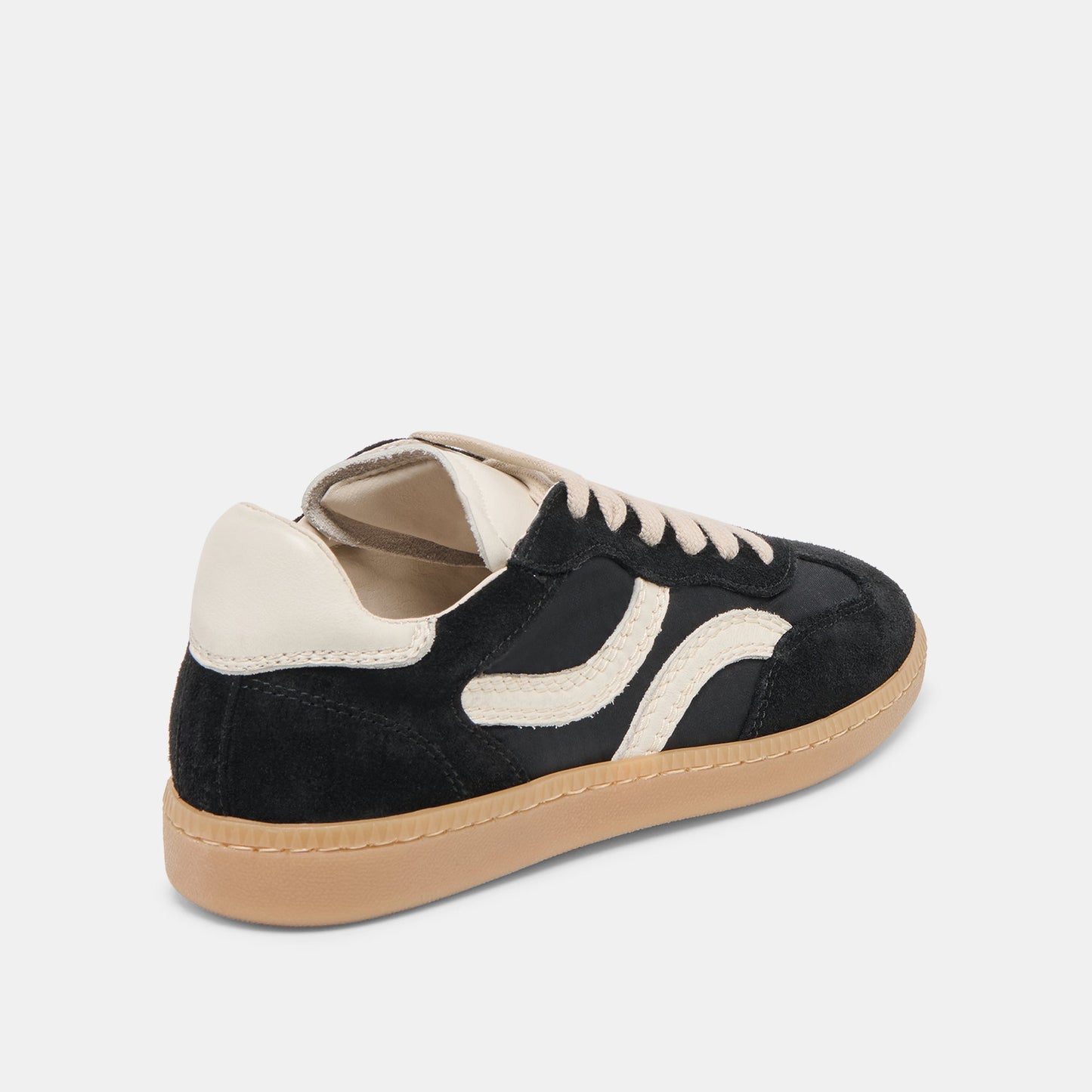Dolce Vita Rebel Black Nylon Sneakers