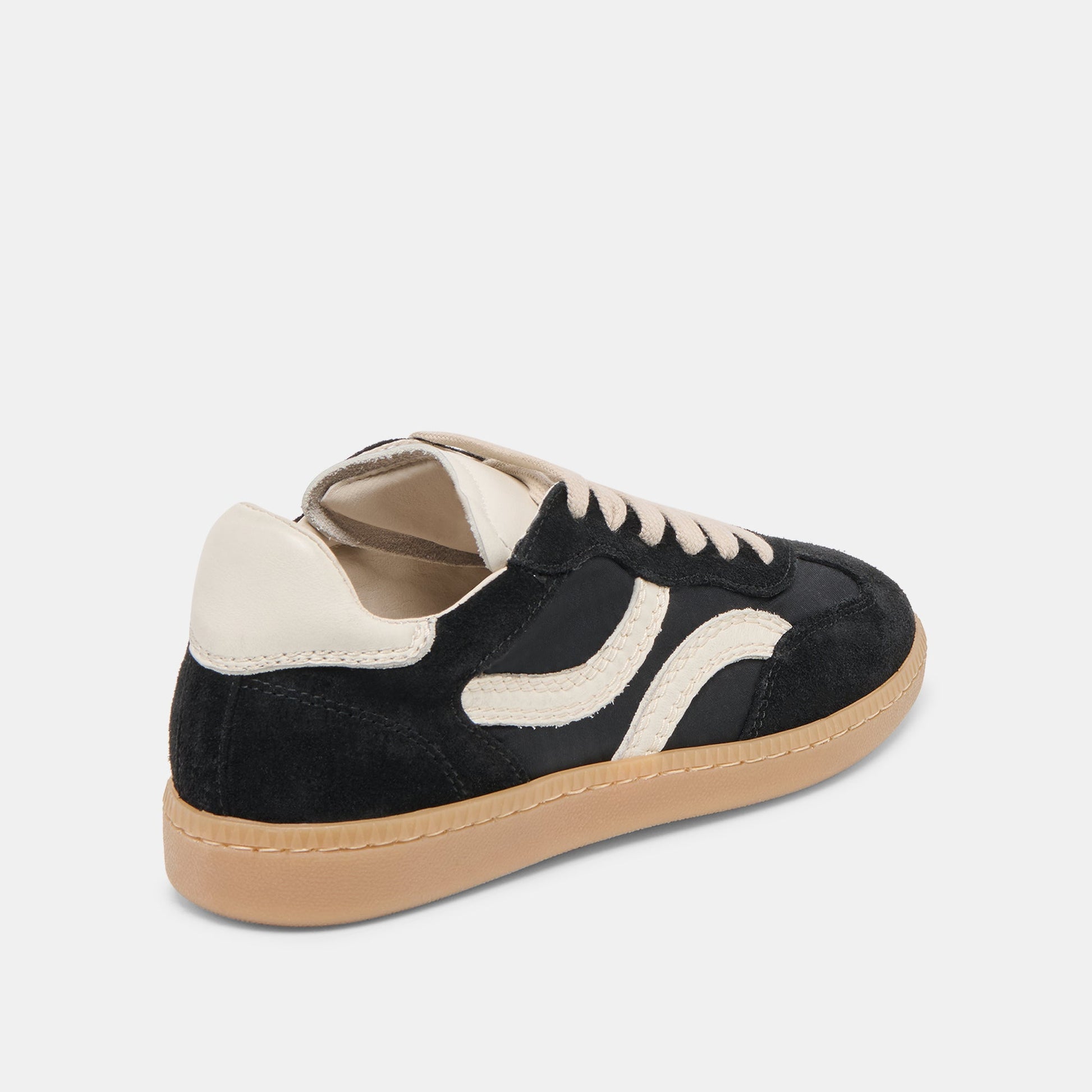 Dolce Vita Rebel Black Nylon Sneakers