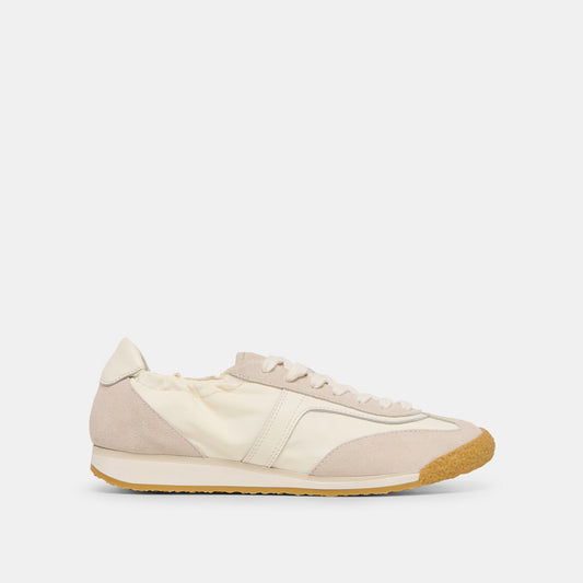 Dolce Vita Sariya White Nylon Sneakers