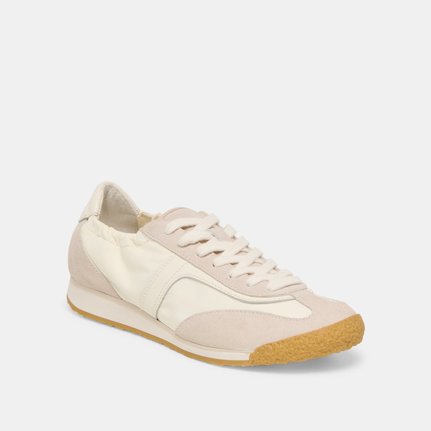 Dolce Vita Sariya White Nylon Sneakers