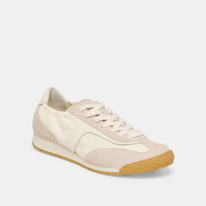 Dolce Vita Sariya White Nylon Sneakers