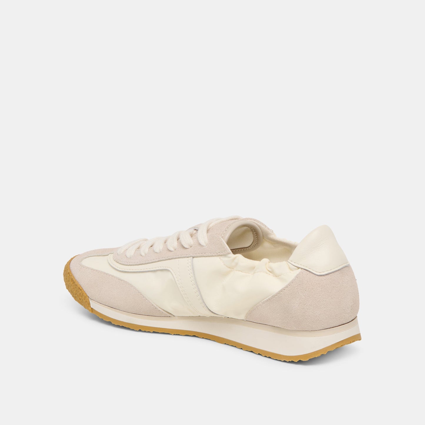Dolce Vita Sariya White Nylon Sneakers