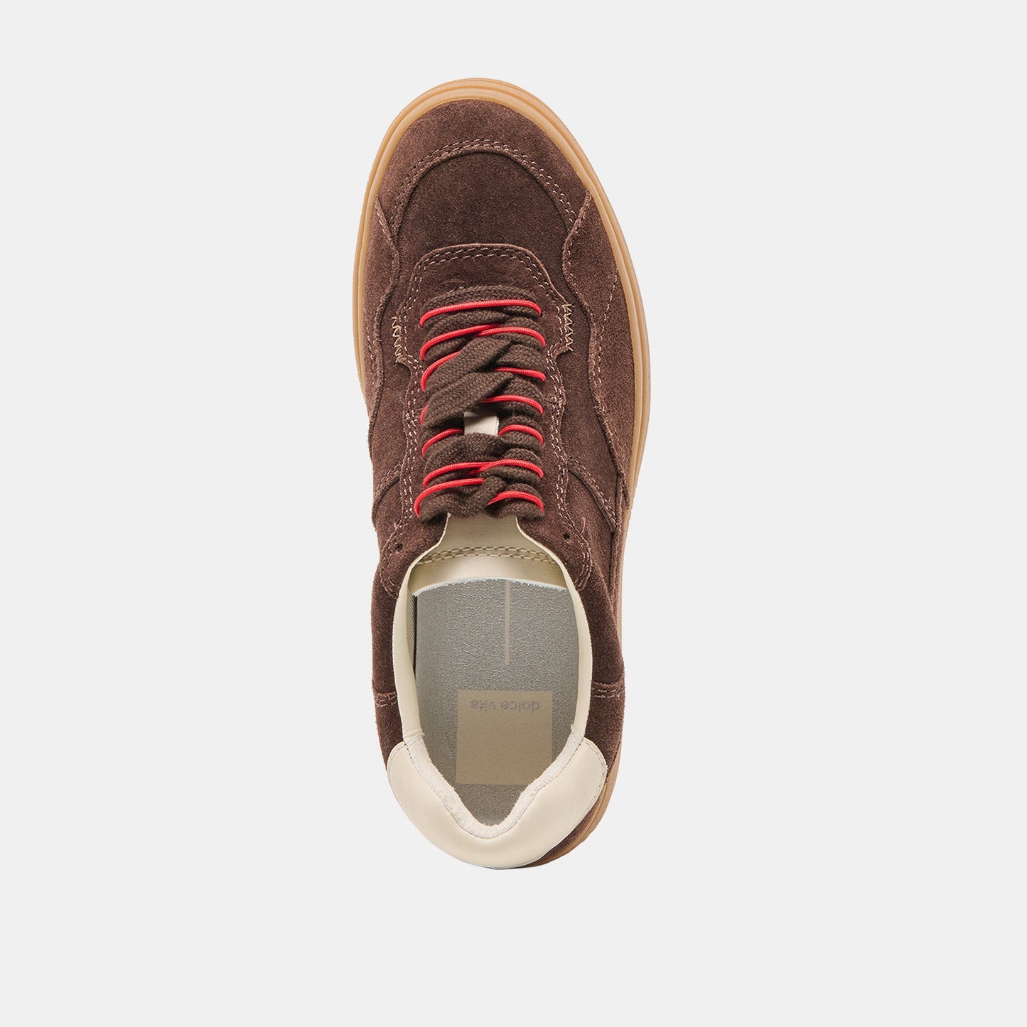 Dolce Vita Naomy H2O Waterproof Dk Brown Suede Sneakers