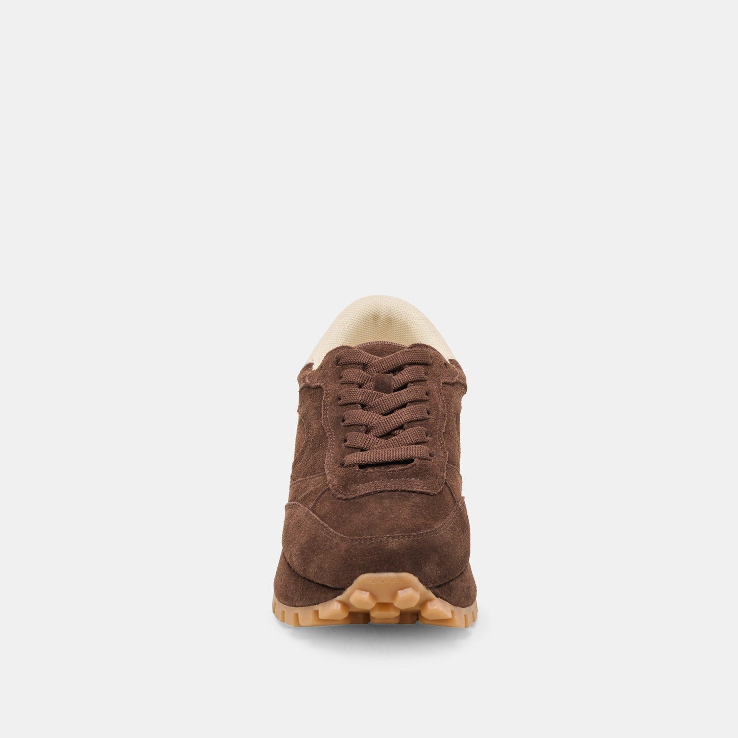 Dolce Vita Tricia Dk Brown Suede Sneakers