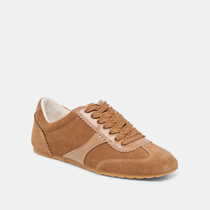 Dolce Vita Dorie Pecan Suede Sneakers