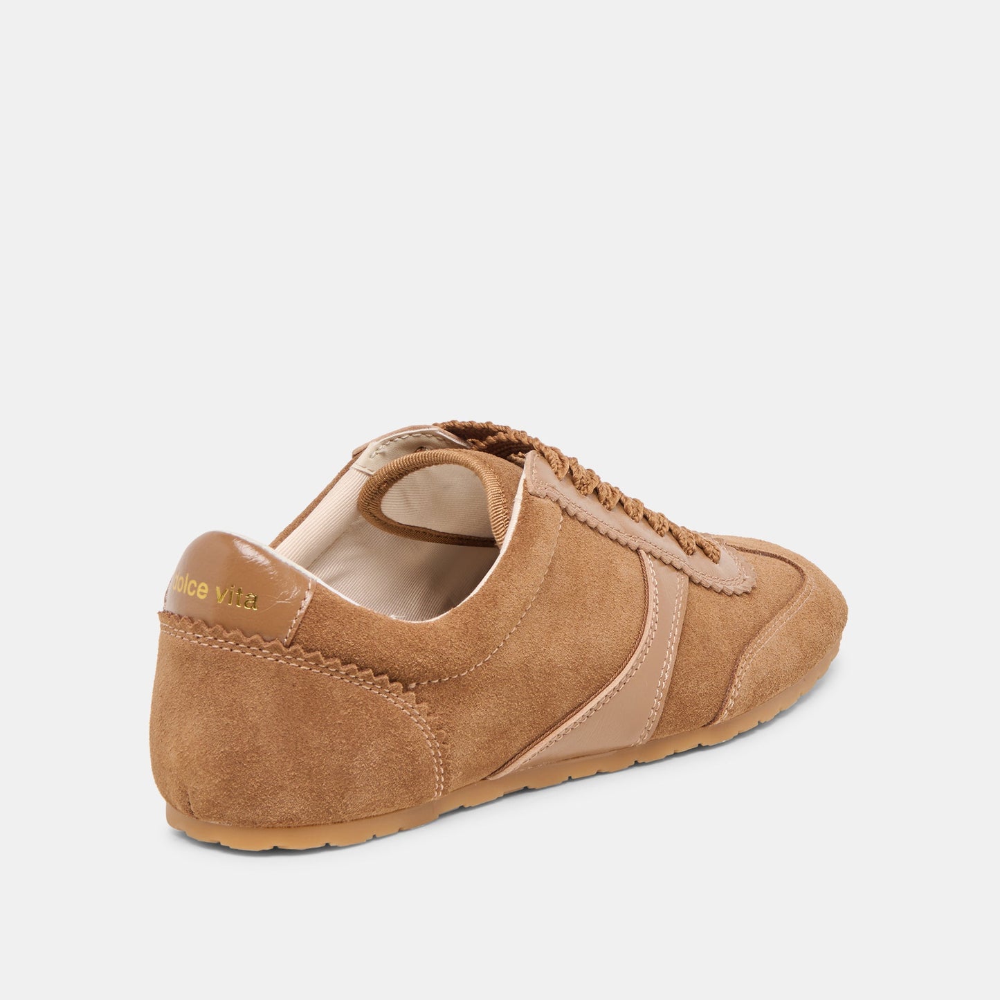 Dolce Vita Dorie Pecan Suede Sneakers