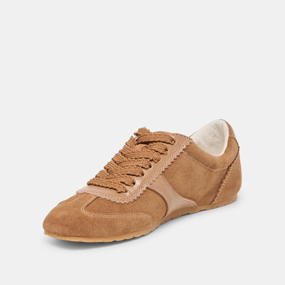 Dolce Vita Dorie Pecan Suede Sneakers