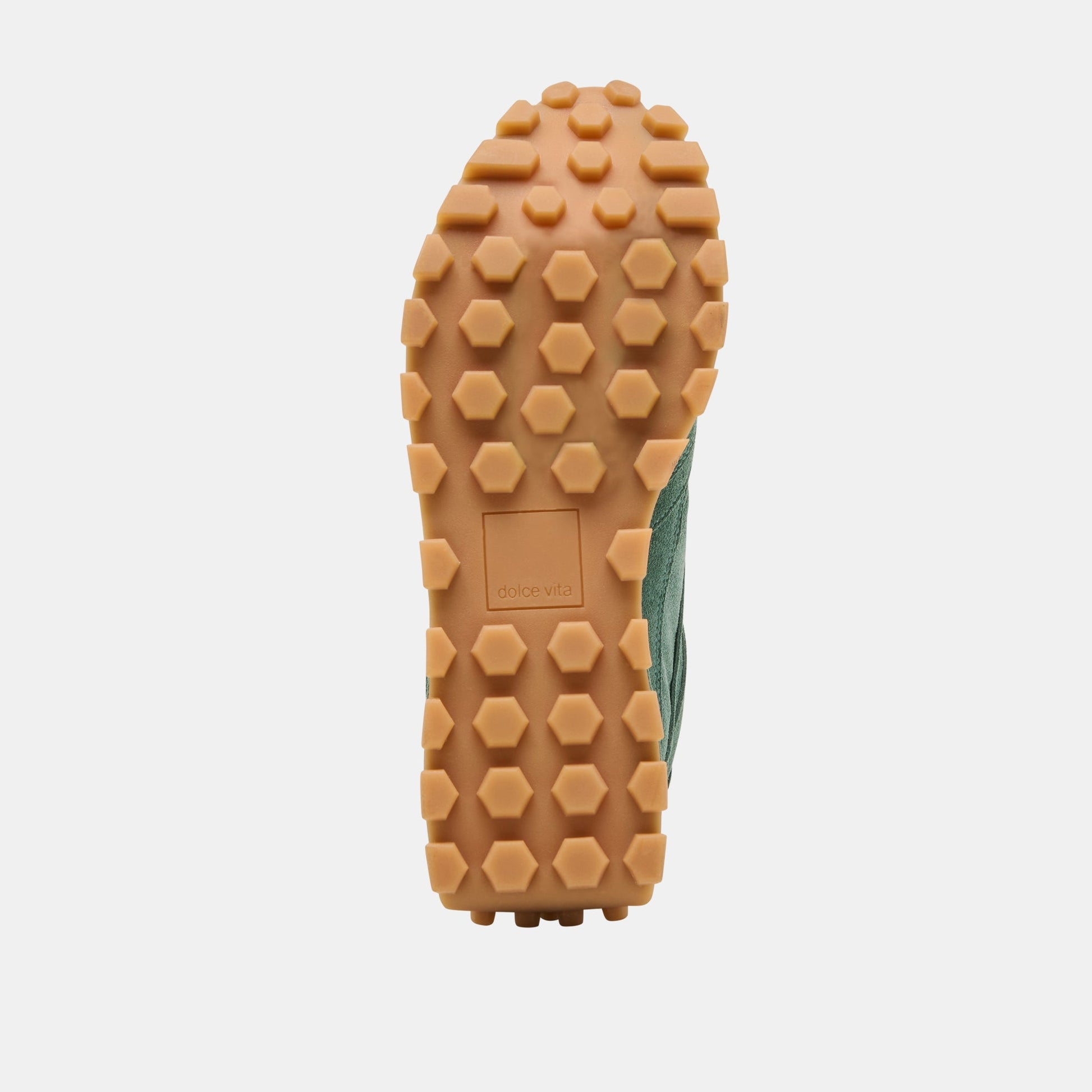 Dolce Vita Tricia Dk Green Suede Sneakers