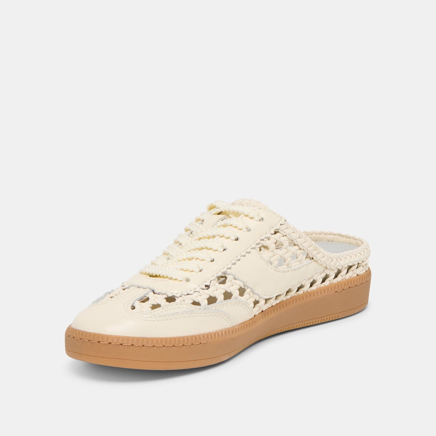 Dolce Vita Notice Slide Woven Off White Woven Stella Sneakers
