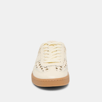 Dolce Vita Notice Slide Woven Off White Woven Stella Sneakers