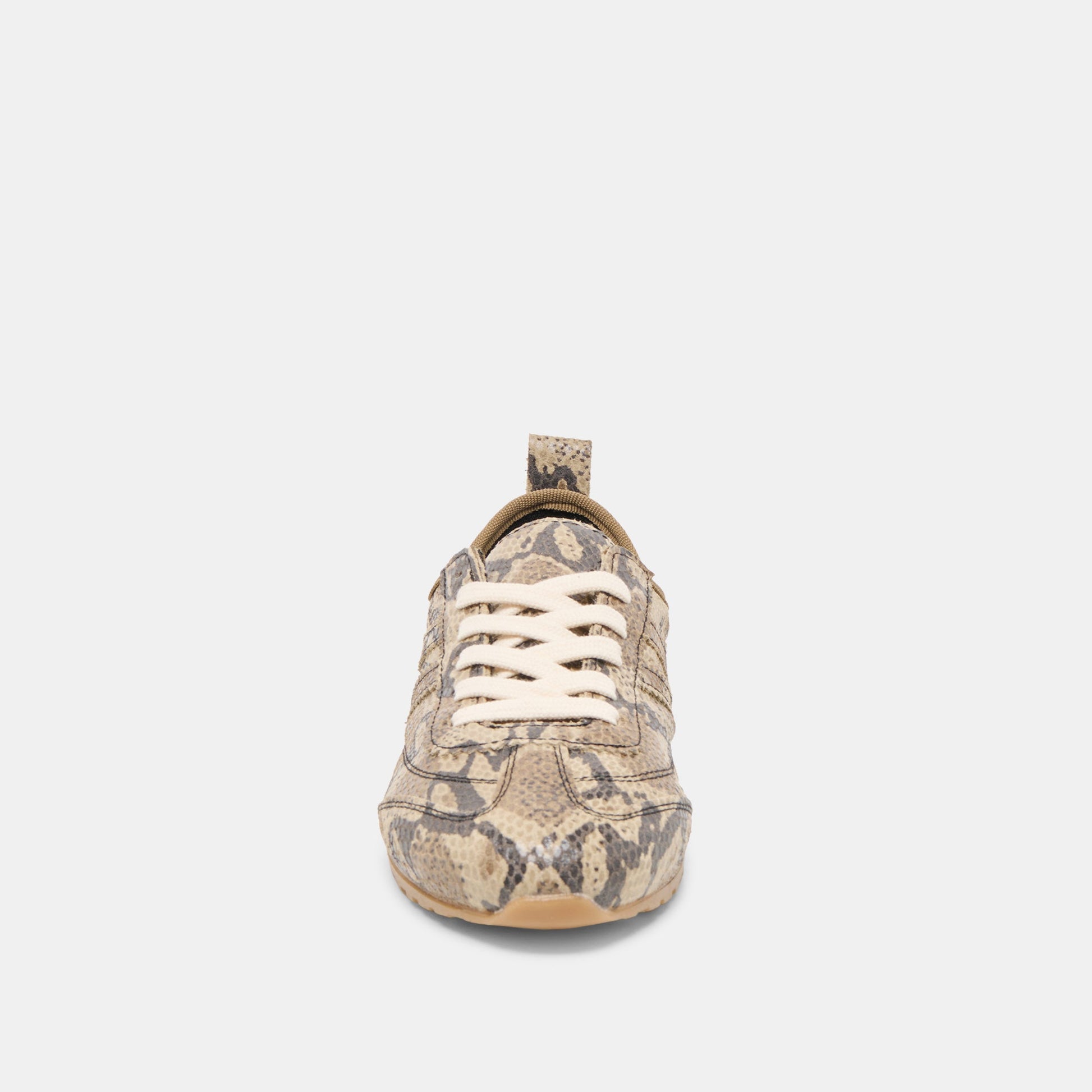 Dolce Vita Viper Snake Print Embossed Leather Sneakers