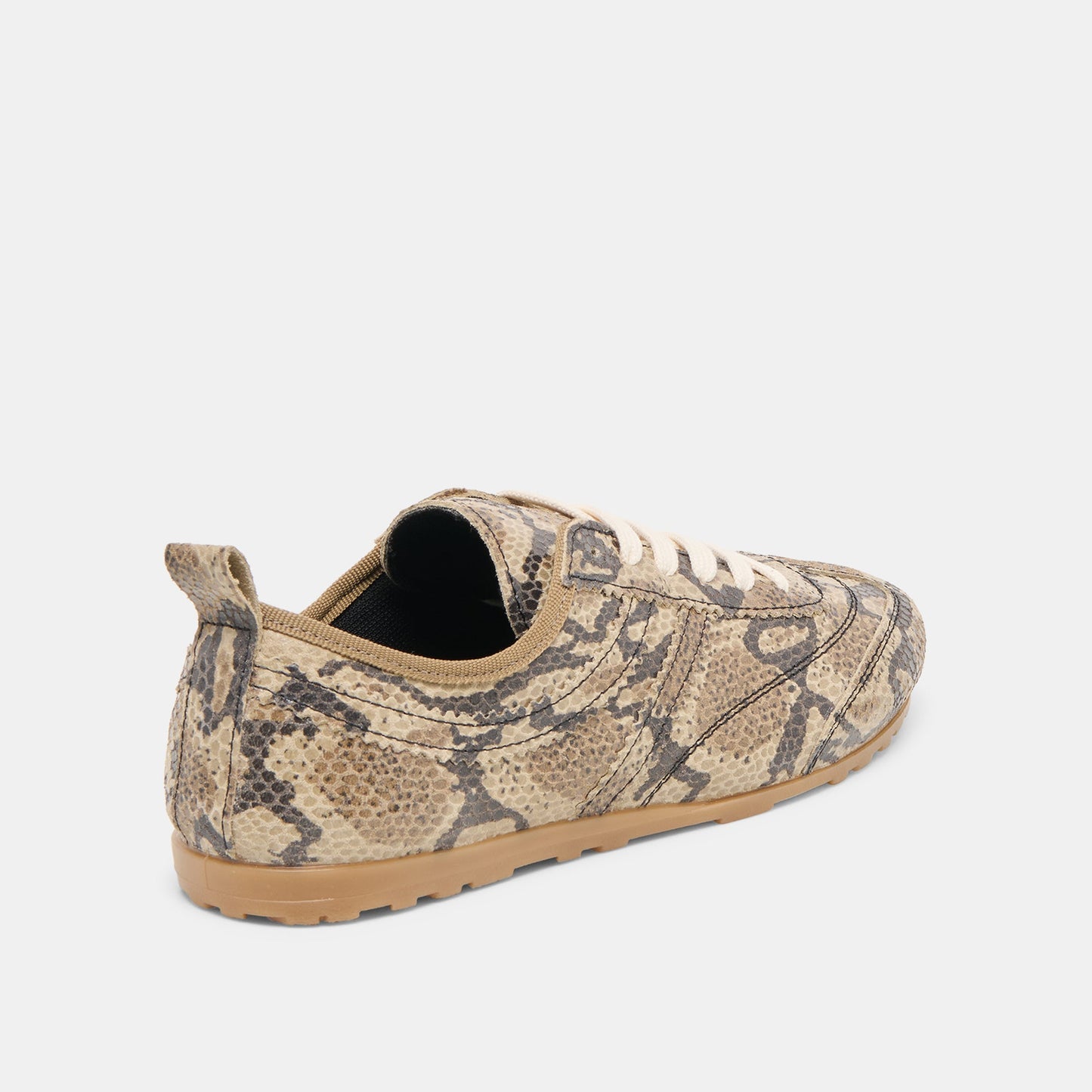 Dolce Vita Viper Snake Print Embossed Leather Sneakers