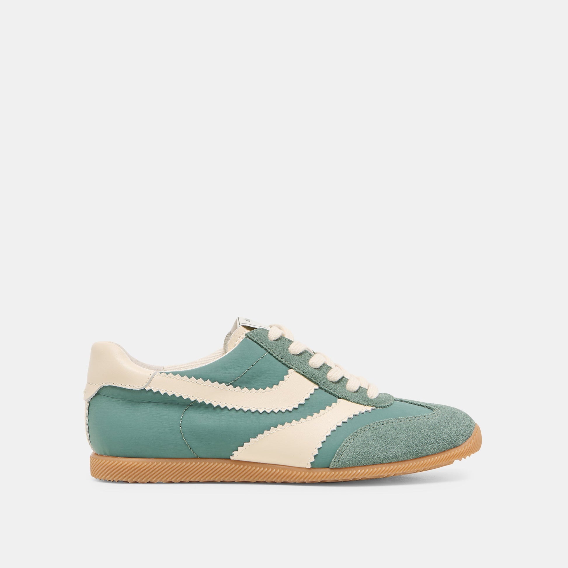 Dolce Vita Limit Green Nylon Sneakers